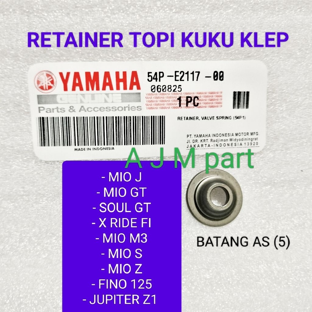 YAMAHA MIO J MIO M3 MIO GT SOUL GT X RIDE FI MIO Z MIO S JUPITER Z FINO 125 X RIDE 125 ORIGINAL 5 AX