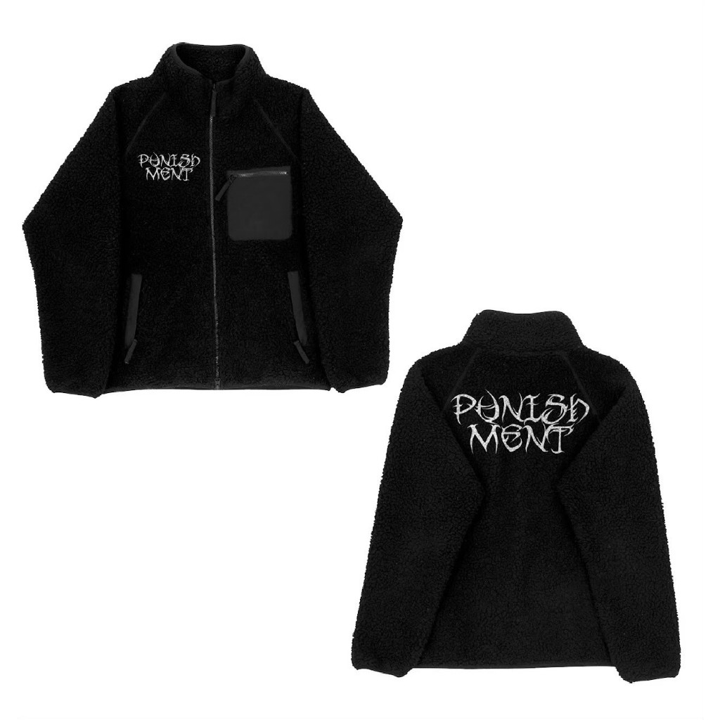 PUNISHMEN SHERPA JACKET / ผู้ชาย DISTRO SHERPA JACKET CODE 3