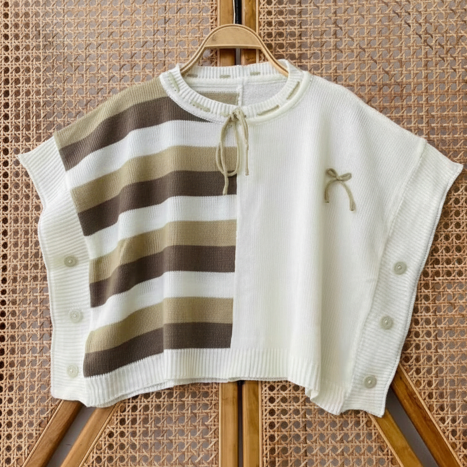 KHIRA VEST / PREMIUM KNIT VEST / Womens KNIT TOP / PREMIUM WOMENS VEST