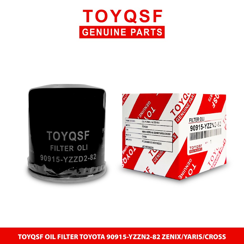 กรองน้ํามันเครื่อง TOYQSF TOYOTA 90915-YZZN2-02 ZENIX / YARIS CROSS
