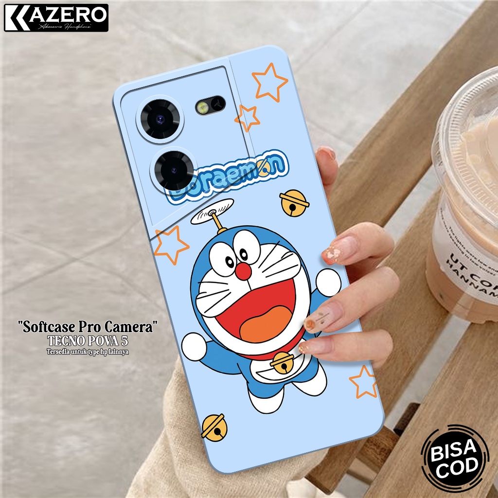 เคสโทรศัพท์ซิลิโคน HP Tecno Pova 5 - เคสแฟชั่นการ์ตูน - Tecno Pova 5 Softcase - เคส Tecno Pova 5 - เ