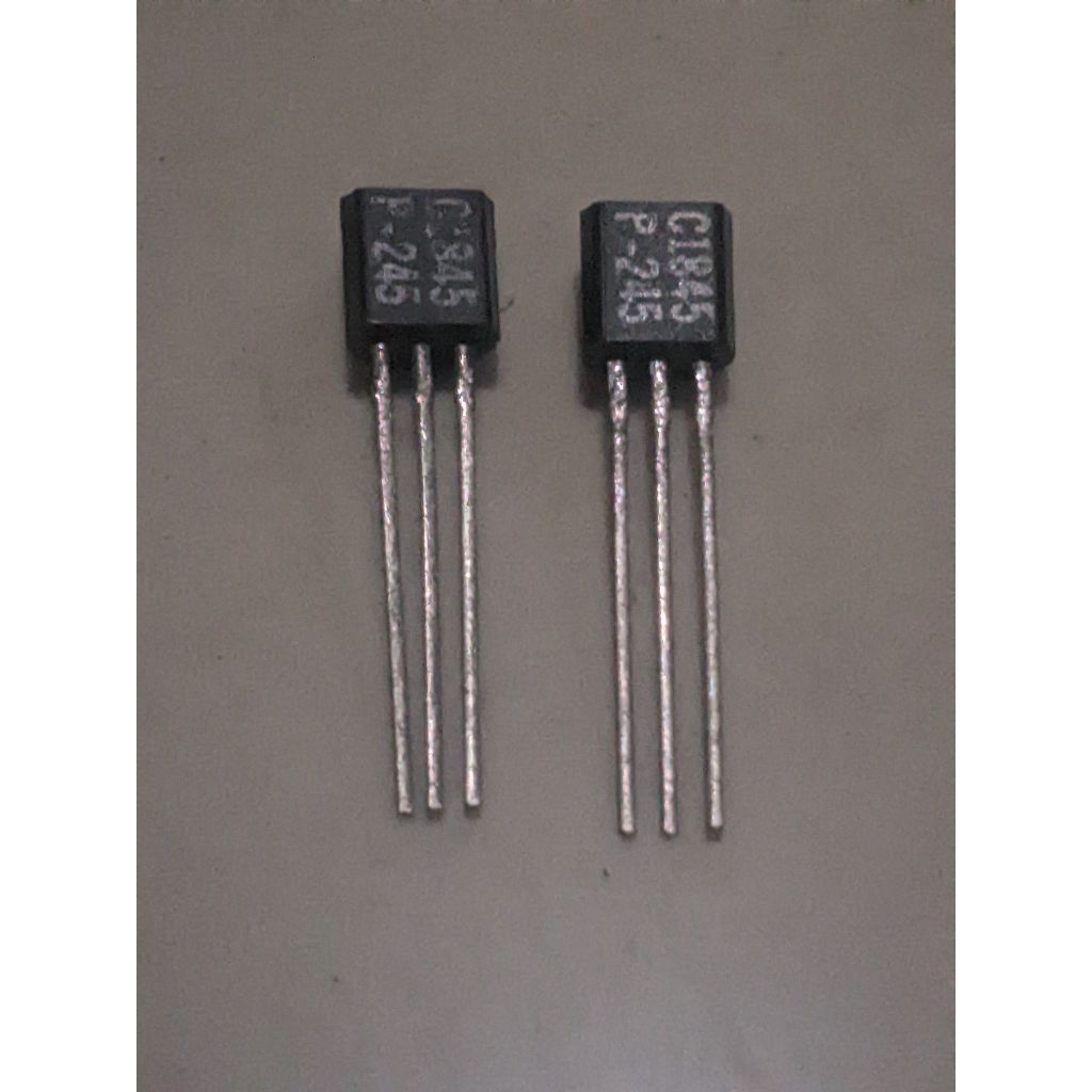 C1845 2SC1845 ทรานซิสเตอร์ซิลิโคน Bipolar NPN TO92