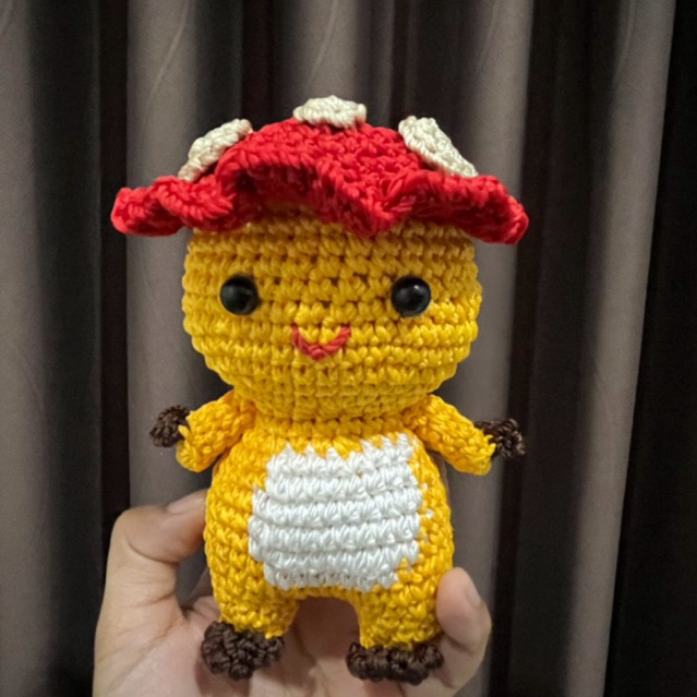GANTUNGAN AMII NAILONG| NAILONG KNITTED DOLL| พวงกุญแจถัก NAILONG