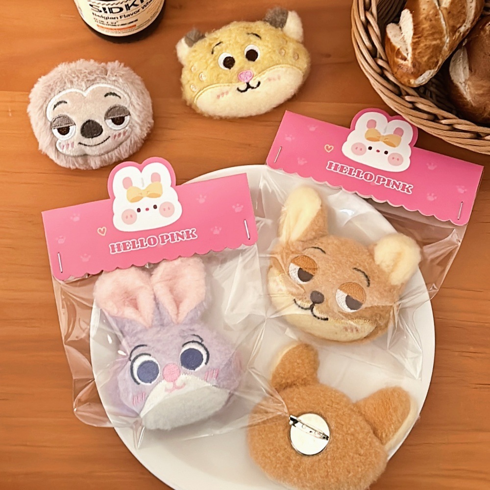 GUNGAN Zootopia Doll Bag Hanger – Judy Bros Sloth Bros Lion | พวงกุญแจตุ๊กตาน่ารัก
