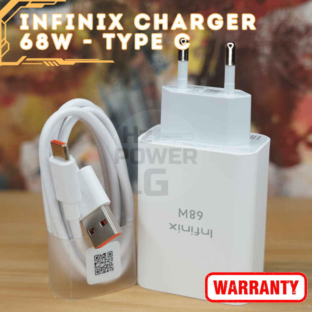 INFINIX Charger Copotan 68W TYPE C FastCharge