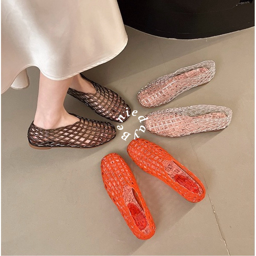 BenieDay - Sophia Flat Shoes Jelly / Womens Flat Jelly Shoes