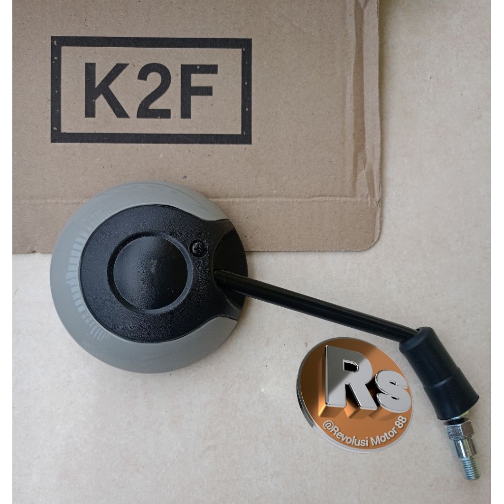 กระจกสีเทามัน SCOOPY FASHION, STYLISH K2F eSP, ออกแบบใหม่ 2025 "ORIGINAL"