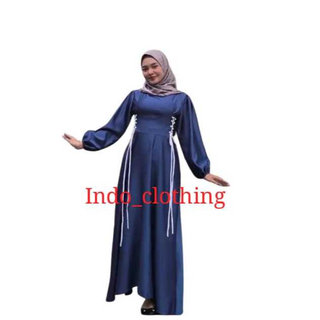 EID GAMIS - ผ้า EID สําหรับผู้หญิง 2026 DIVA A - SATIN GAMIS