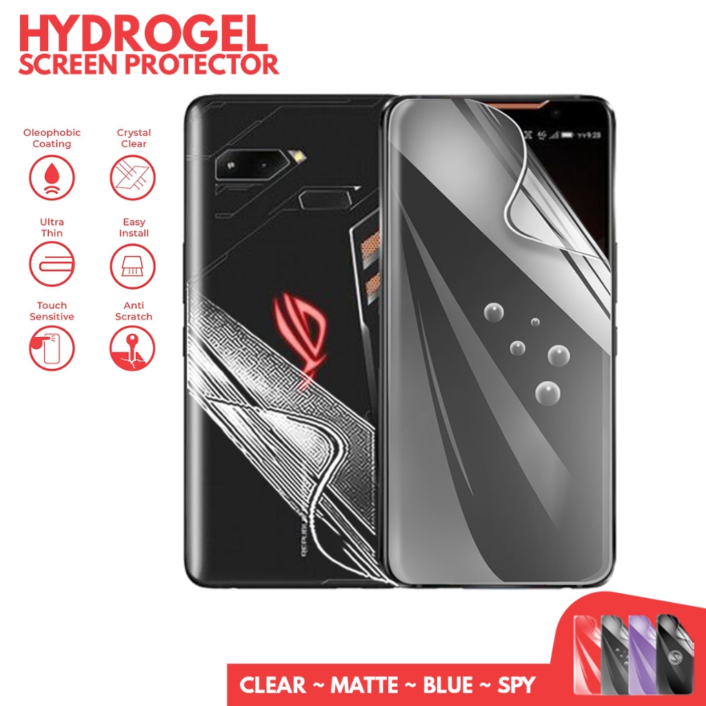 Asus ROG Phone 1 / ROG 2 / ROG 3 Anti-Scratch Hydrogel - ฟิล์มไฮโดรเจลป้องกันหน้าจอ