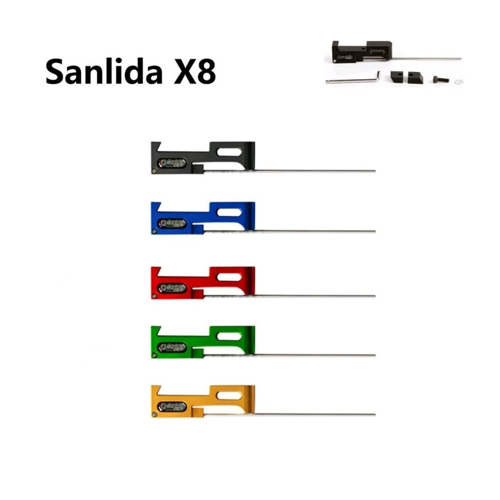 Clicker - X8 RECURVEBOW CLICKER - Extended Clicker - SANLIDA ARCHERY - ติดตั้งบนสายตา