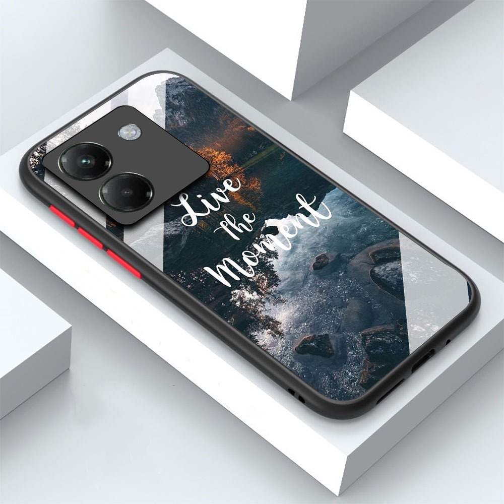 HP KK27 SOFTCASE GLASS GLASS GLASS GLASS XIAOMI POCO M7 PRO 5G CASING TPU GLASS BE USED สําหรับทุกปร