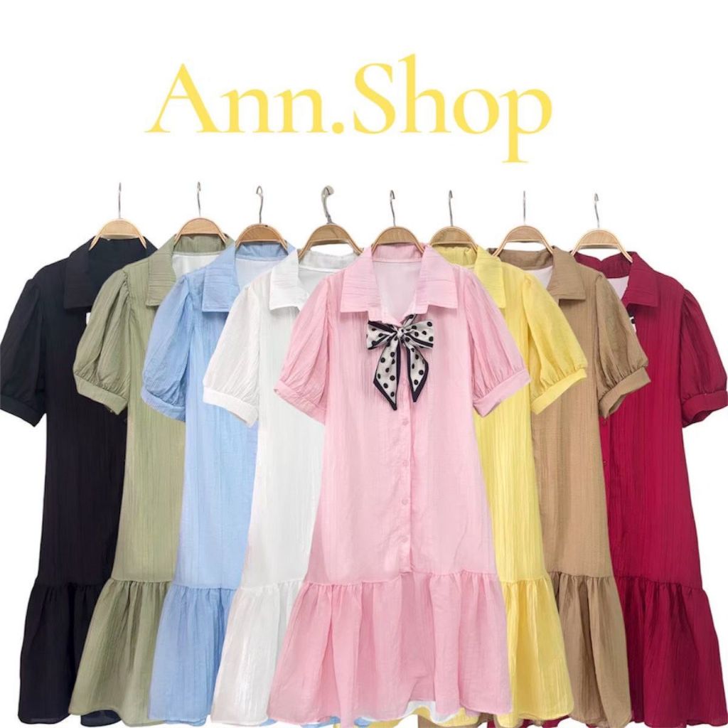 BJ - DRESS FREE SCARF POLKA ANN SHOP