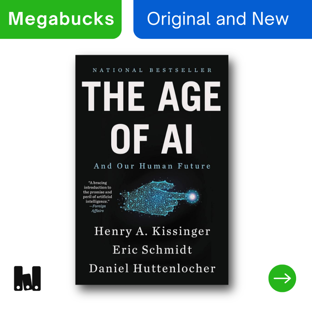 (Back Bay Books) The Age of AI โดย Henry Kisser ต้นฉบับภาษาอังกฤษ