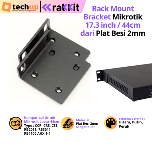 RAKKIT MK-001 Rackmount Kit Mikrotik Rack Server Ear Bracket Ear Rack