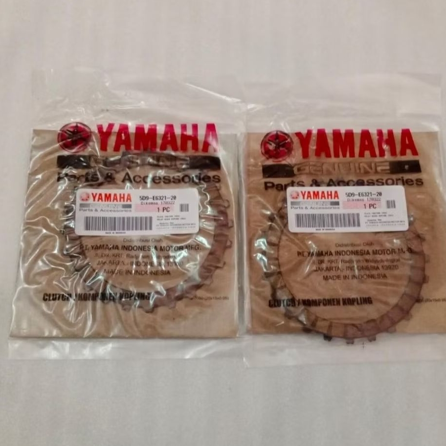 จานคลัทช์ VEGA ZR JUPITER Z1 VEGA FORCE FI 5D9-E6321-20 เดิม YAMAHA