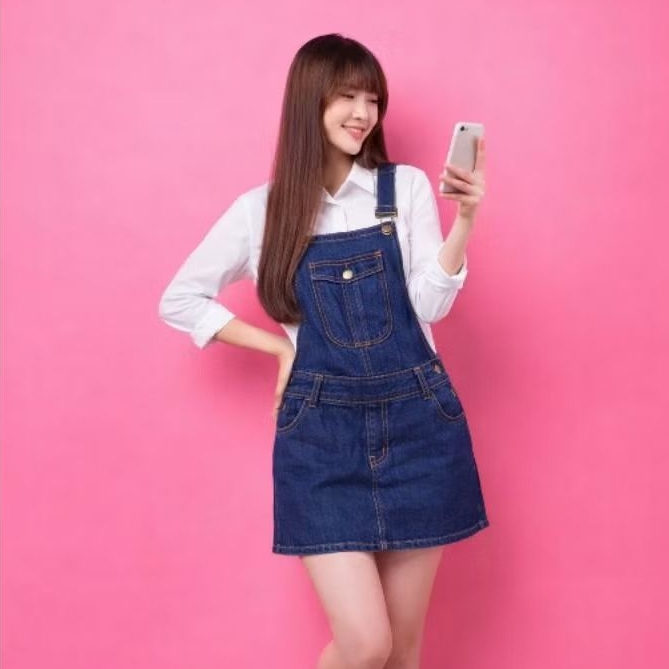 SKIRT SHORT JUMPSUIT/SHORT SKIRT OVERALL