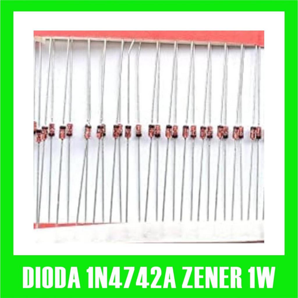 Diode 1n4742a 1W Watt Zener เหมาะสําหรับการใช้งานอิเล็กทรอนิกส์ต่างๆและโครงการของคุณ