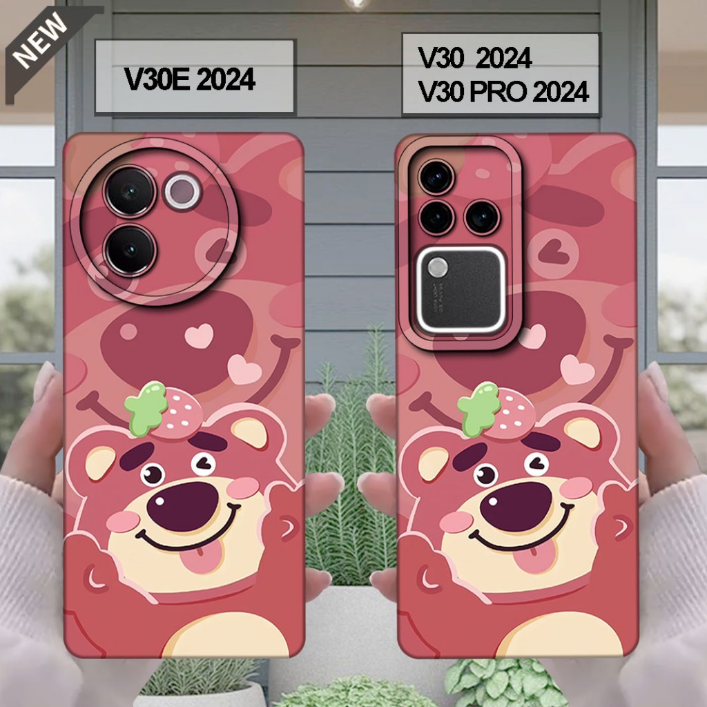 เคส VIVO V30 _เคส VIVO V30E _เคส VIVO V30 PRO _เคสซิลิโคนสีดําหนายืดหยุ่น