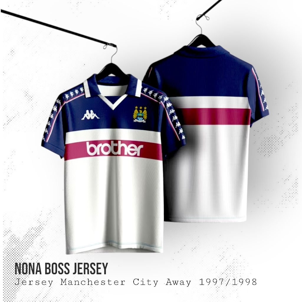 เสื้อแข่ง MANCITY AWAY 1997