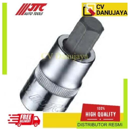 MATA HEX SOCKET SHOCKET ประแจตา SOCKET BIT 1/4" x H6 H4 -JTC 23604