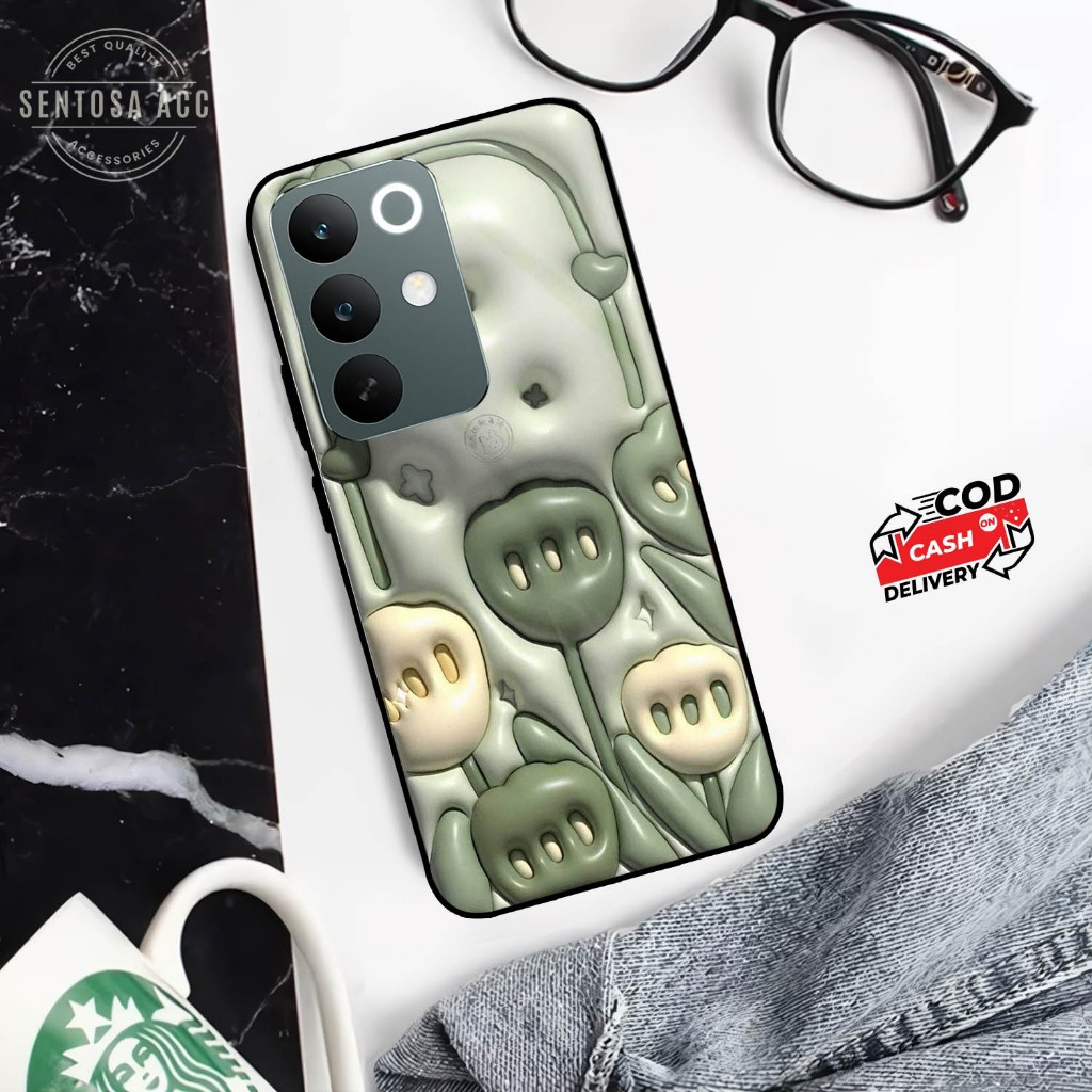 HP Sentosa_case - เคสโทรศัพท์แบบกระจกสําหรับ Realme Note C85, C85 PRO [S100]