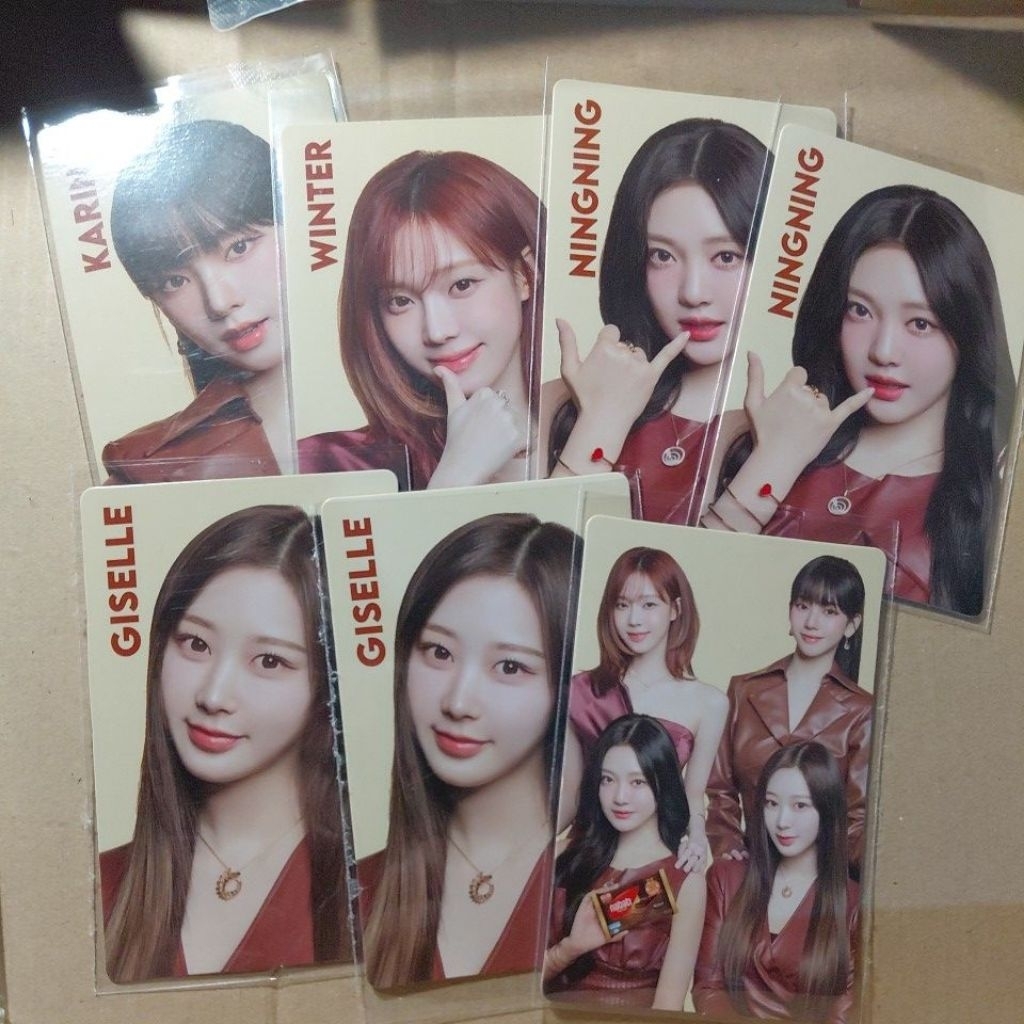 โฟโต้การ์ดอย่างเป็นทางการ AESPA X NABATI