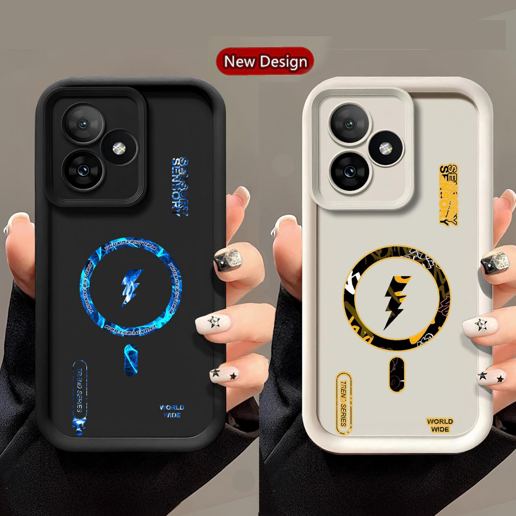 Softcase ยาง Realme C61 C63 C53 C51 C51s - ปลอก Hp Realme C61 C63 C53 C51 C51s - เคส Hp Realme C61 C