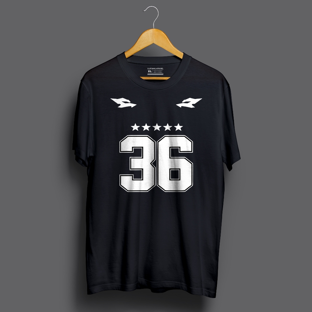 เสื้อยืดผู้ชาย Viral Number 36 Distro ล่าสุด