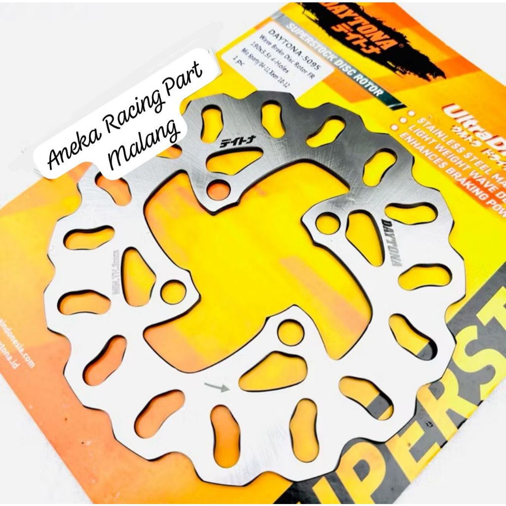 จานดิสหน้า DAYTONA MIO SMILE MIO M3 SOUL GT MIO J XRIDE125 FINO GEAR 125 MIO Z MIO GT S FAZIO SPORTY