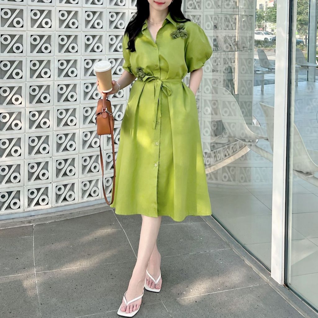 KATUN X Peony Dress / Dress Peony Cotton poplin