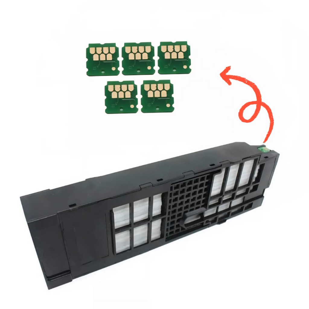EPSON D1030 MAITENANCE CHIP CAN อีกด้วยใช้สําหรับ D1060 D1070 D1040 C13S400086