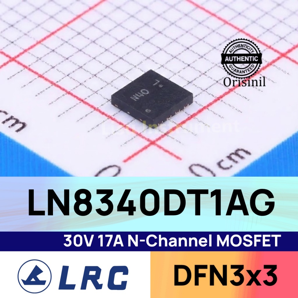 LN8340DT1AG 30V 17A N-Channel MOSFET N40 DFN-3x3 LRC