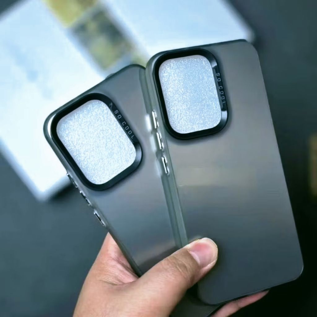 SOFTCASE IMD BLACK SO COOL สําหรับ SAMSUNG A01 A01 CORE M01 M01 CORE