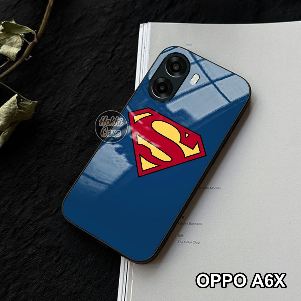 เคส HP Oppo A6X - เคส Oppo A6X Glass Softcase - เคส Oppo A6X - ซิลิโคน Oppo A6X - เคสโทรศัพท์ Oppo A