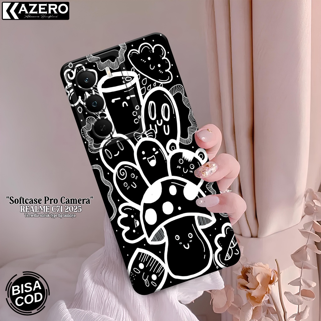 HP ล่าสุด REALME C71 2025 Softcase - Fashion Case Aesthetic - REALME C71 2025 Case - เคส REALME C71 