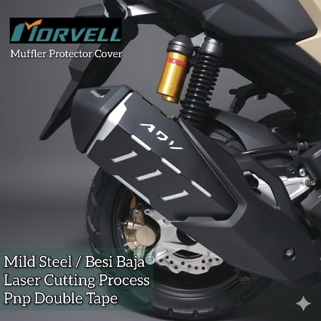 ผ้าคลุมท่อไอเสีย Honda adv 160 ผ้าคลุมท่อไอเสีย garnish adv160
