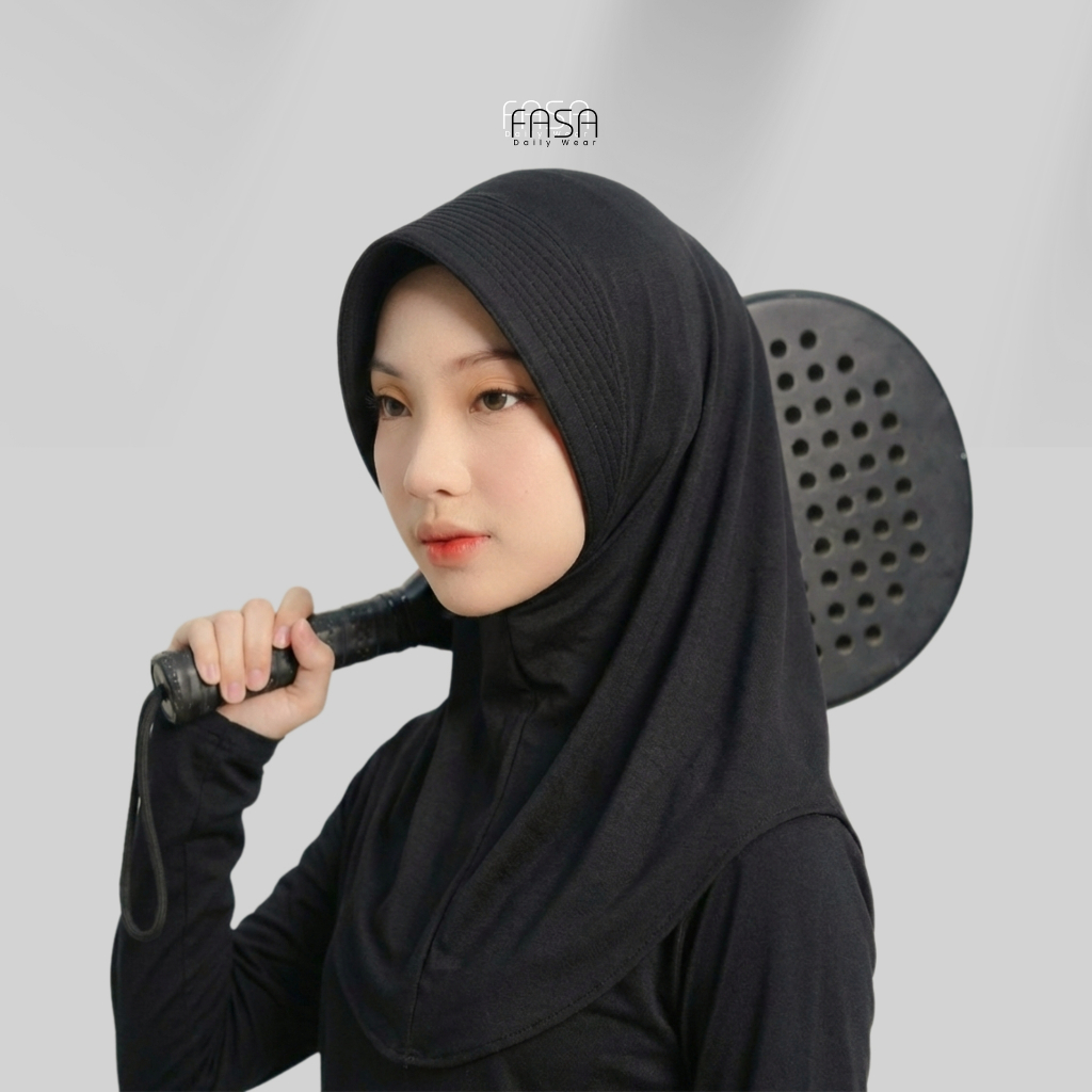 Sport Bergo Hijab - Sport Hijab Bergo - Sports Hijab Bergo Sport by Fasa Dailywear