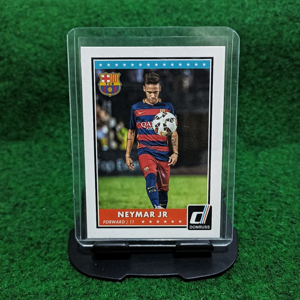 การ์ดฟุตบอล NEYMAR BARCELONA PANINI DONRUSS 2015