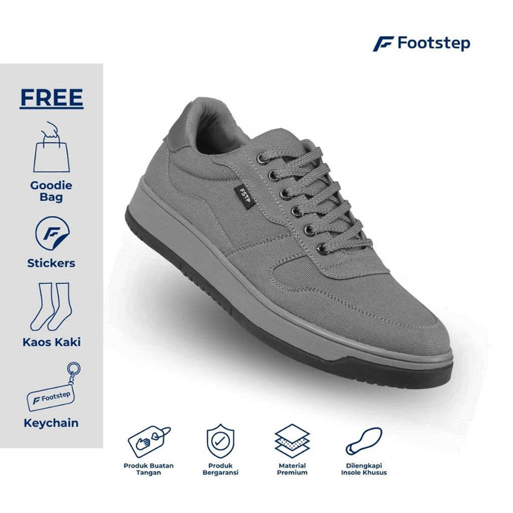 Footstep Apollo Misty Series Unisex รองเท้าผ้าใบผ้าใบ ขนาด 39-44 ใส่สบาย