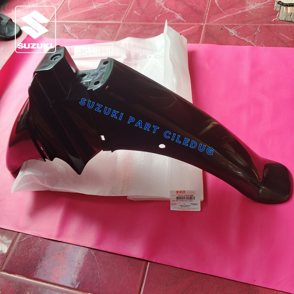 FRONT FENDER SUZUKI SATRIA 2-STROK DUBA ORIGINAL SGP 53111-21D10-888
