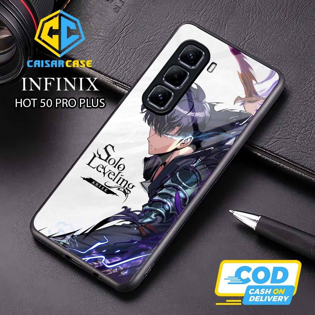 เคส Infinix Hot 50 Pro Plus - เคส Infinix Hot 50 Pro Plus Glass Softcase - เคส Infinix Hot 50 Pro Pl