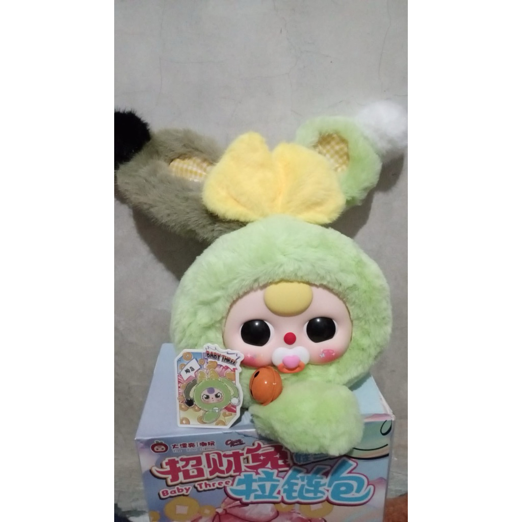 HIJAU Blindbox BB3 Lucky Bunny Bag V2 (BD - สีเขียวเข้ม)