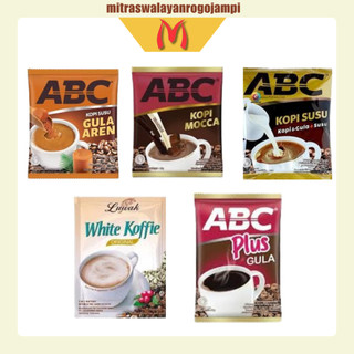 ANEKA ABC Kopi Sachet 1 Renceng 18g - 30g | ABC Susu | ABC Plus | Gula Aren
