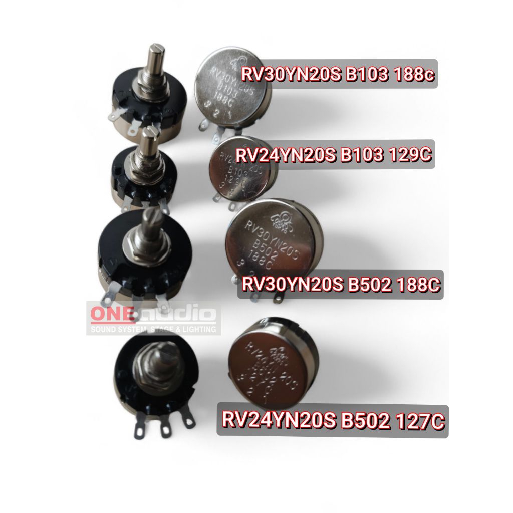 MESIN เครื่องเชื่อม Potentiometer B103 188c B103 129c B502 188c B502 127c