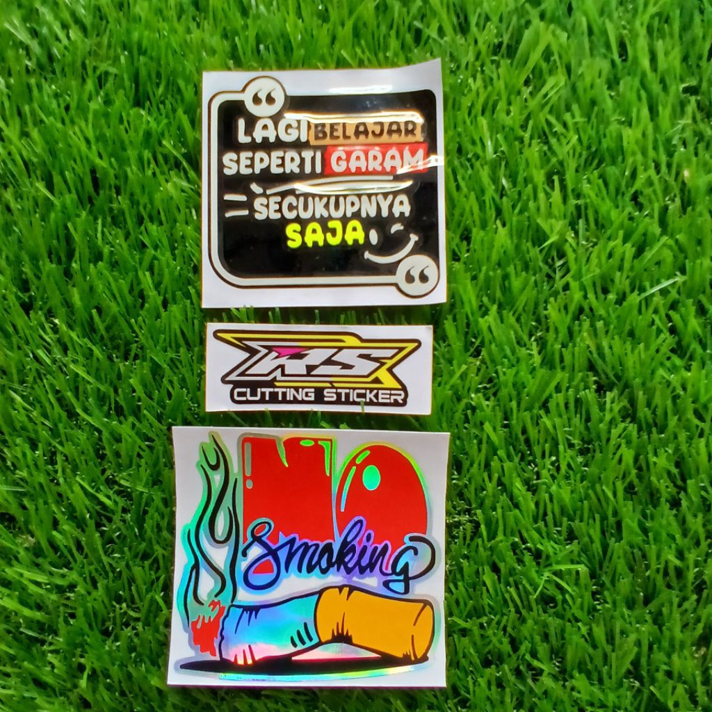 สติ๊กเกอร์ตัด Noo Smookingg