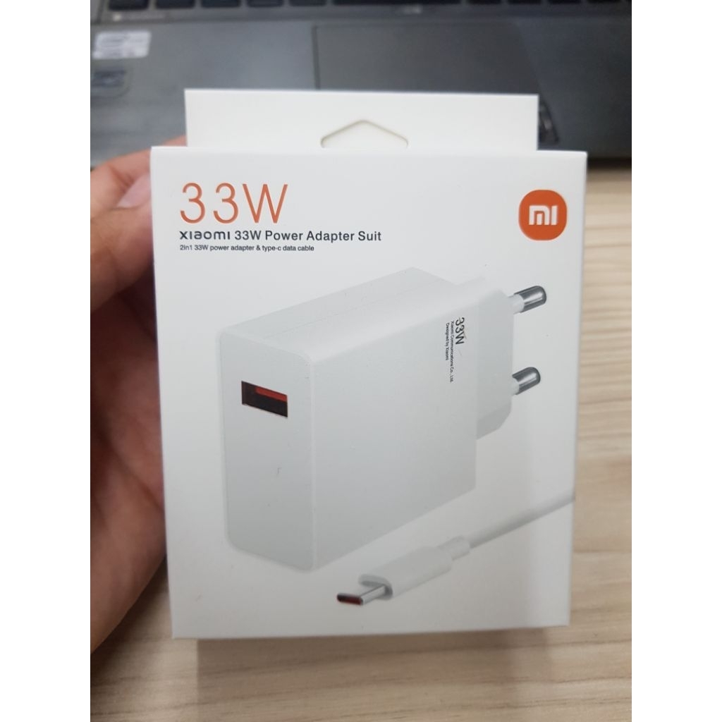 Xiaomi 33W USB type C Fast Charging Charger ORIGINAL 100%