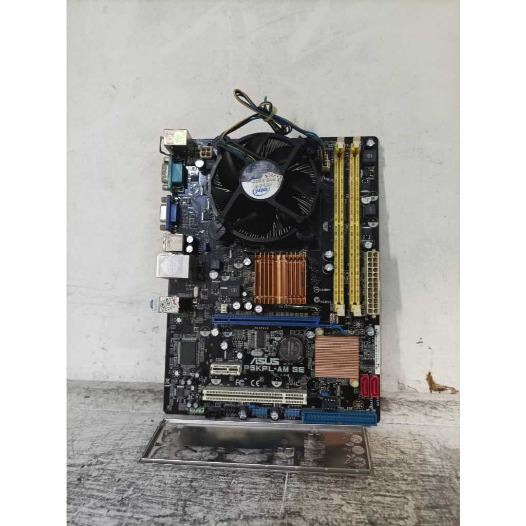 Asus p5kpl-am se dual core e2200 ddr2 lga 775 mainboard พร้อมใช้งาน