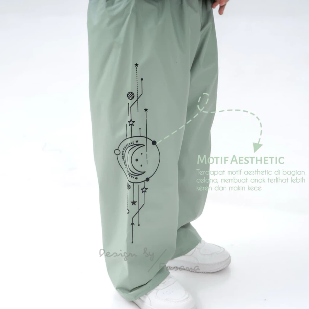 เสื้อกันฝนเด็ก Fasana วัสดุ PVC ยืดหยุ่นหนา thumbnail 8