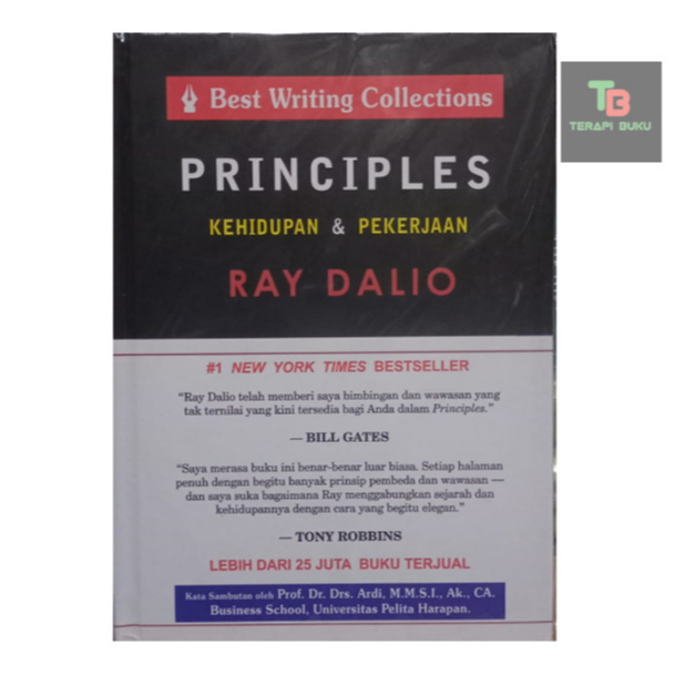 หนังสือหลัก - หลักชีวิตและการทํางาน - Ray Dalio Terapibuku Original อักษรา Bina Kreasi
