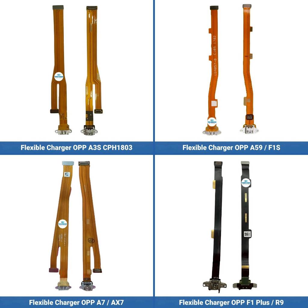 เครื่องชาร์จแบบยืดหยุ่น Oppo A3S CPH1803 - A59 - F1S - A7 - AX7 - F1 Plus - R9